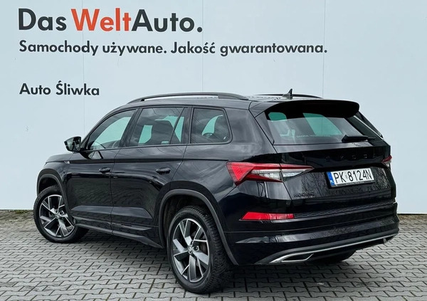 Skoda Kodiaq cena 166900 przebieg: 38046, rok produkcji 2023 z Borek Wielkopolski małe 277